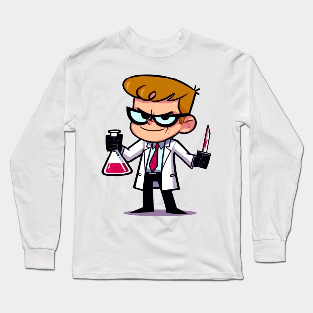 dexter's killer laboratory Long Sleeve T-Shirt by hunnydoll